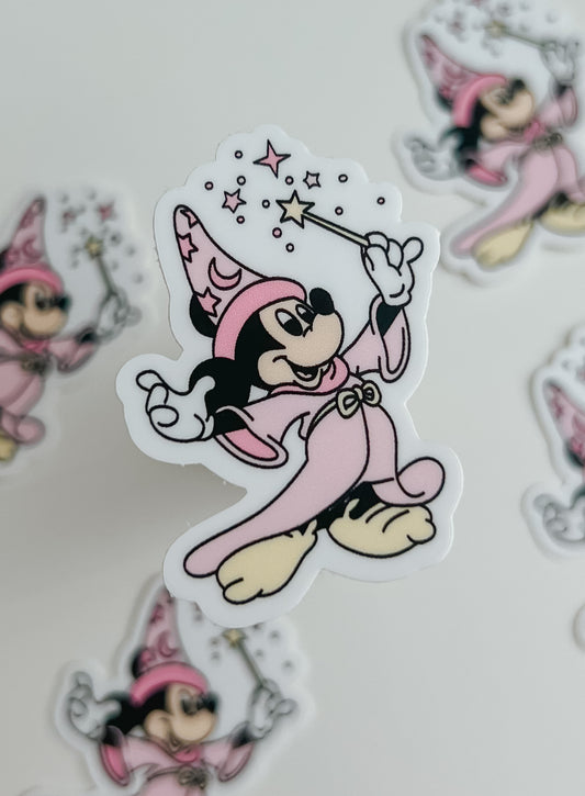 pink sorcerer sticker