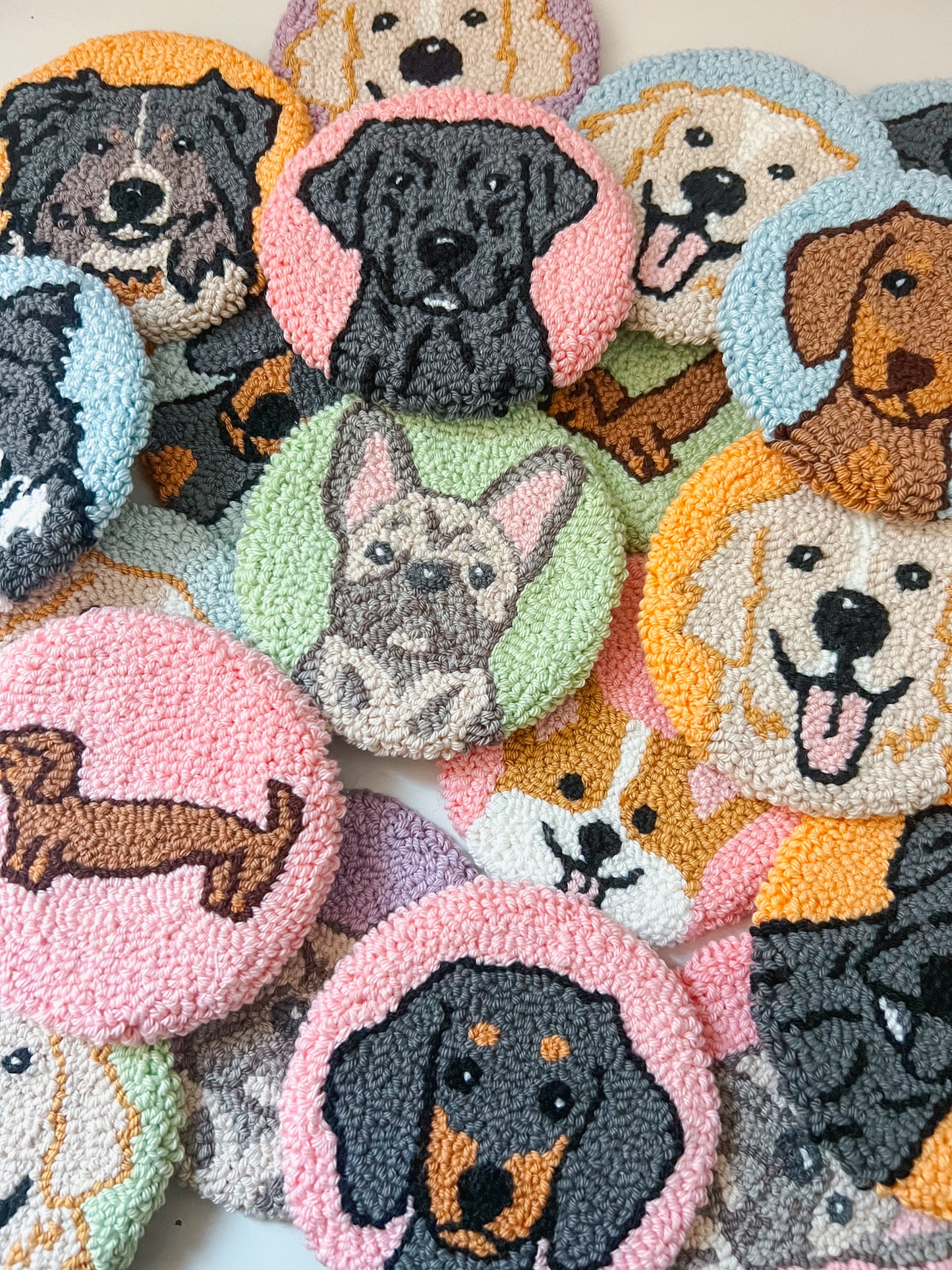 doggie mug rugs