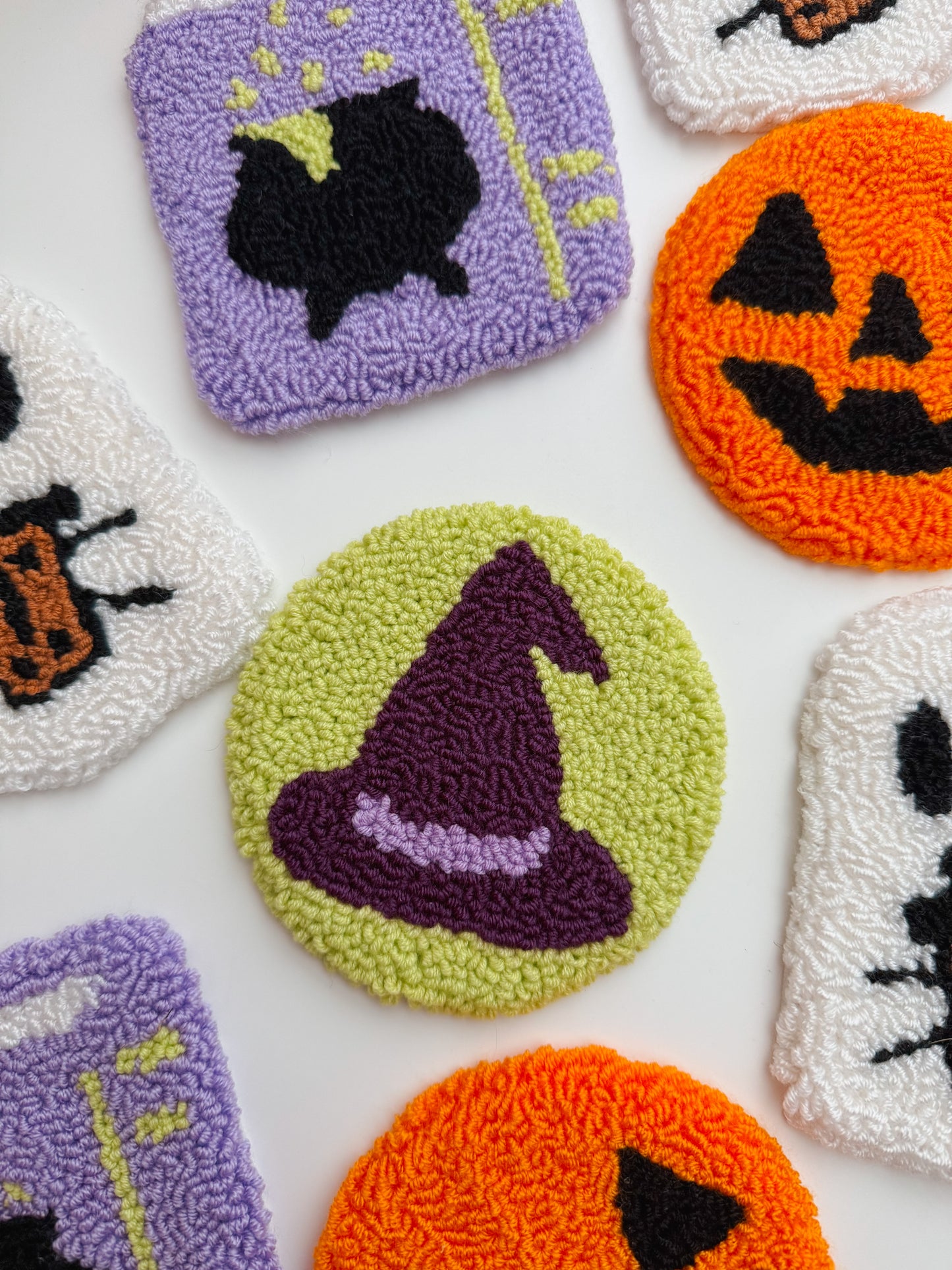 halloween mug rugs