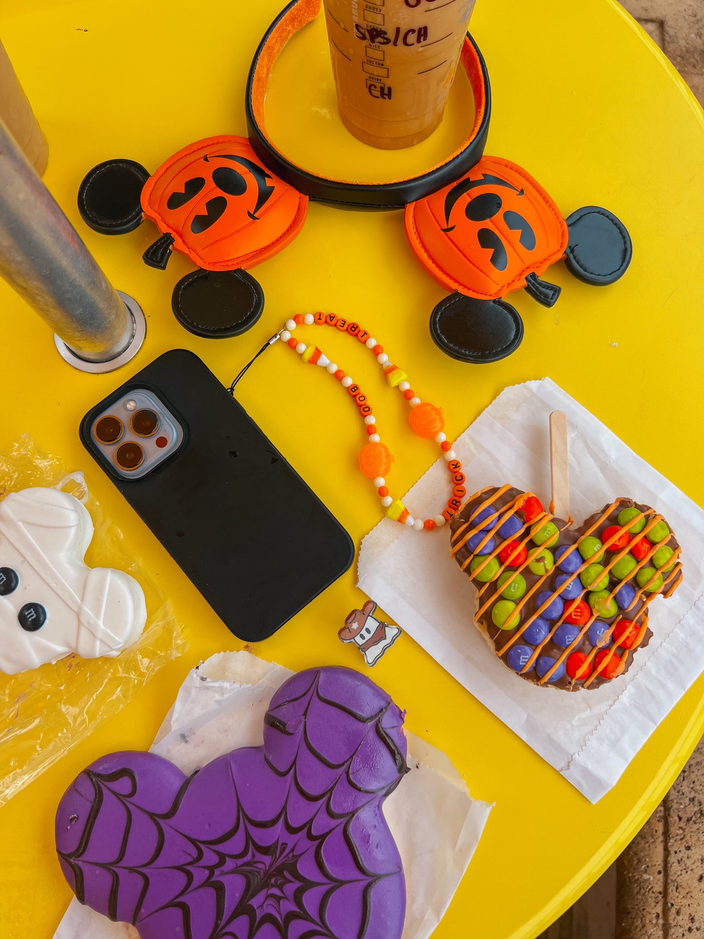 halloween phone charms