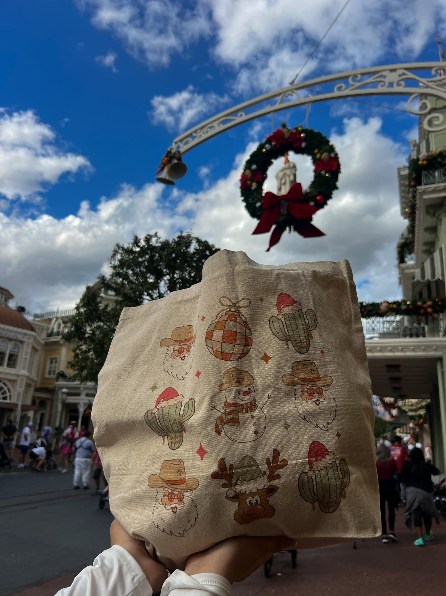 christmas tote bags
