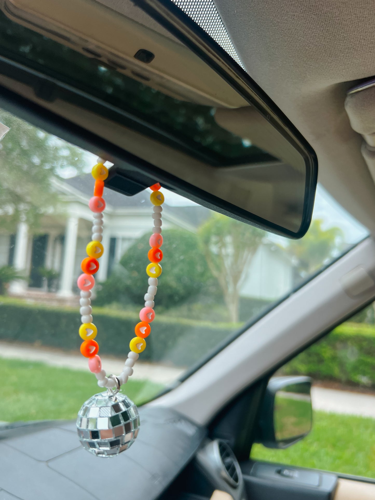 disco ball car hangings