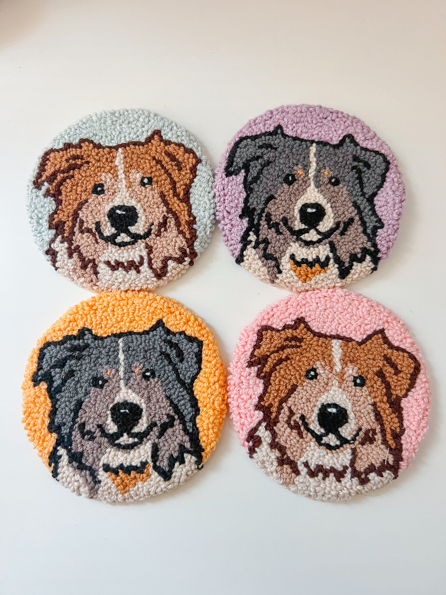 doggie mug rugs
