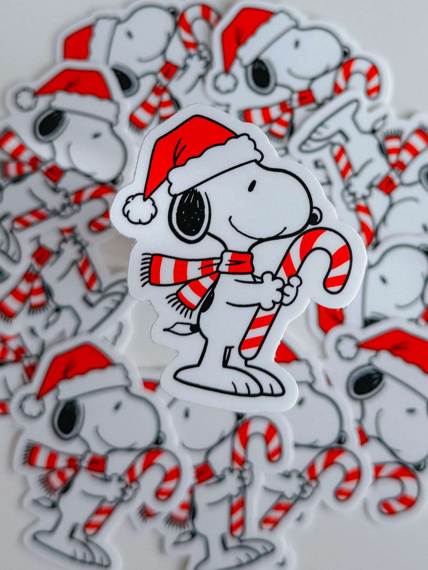 christmas snoopy stickers