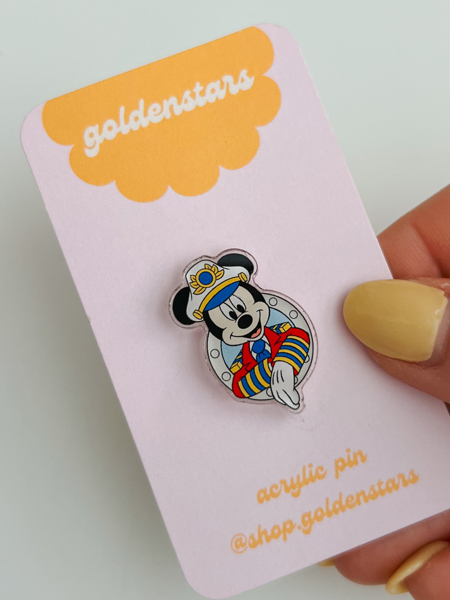 acrylic pins