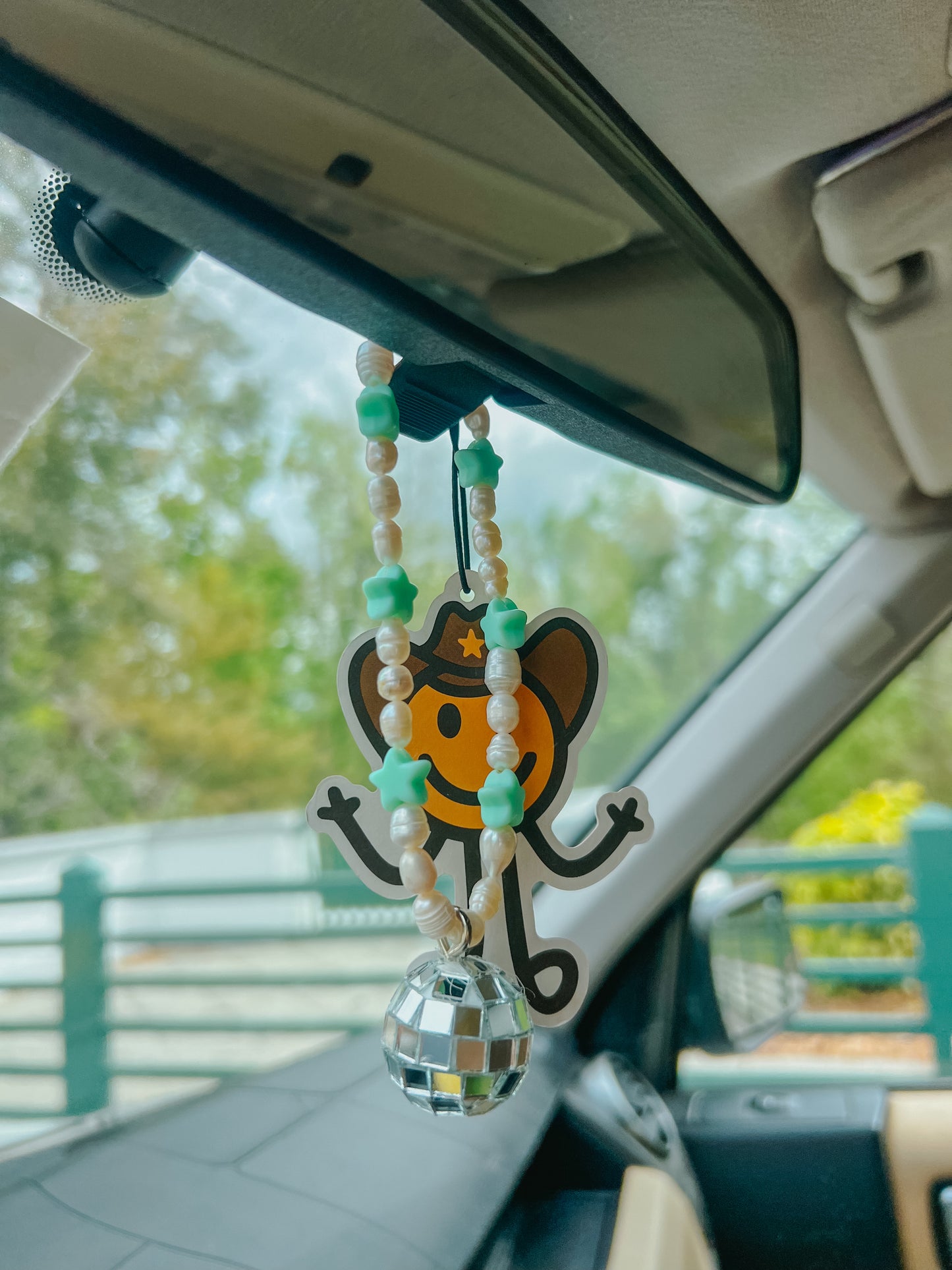 disco ball car hangings