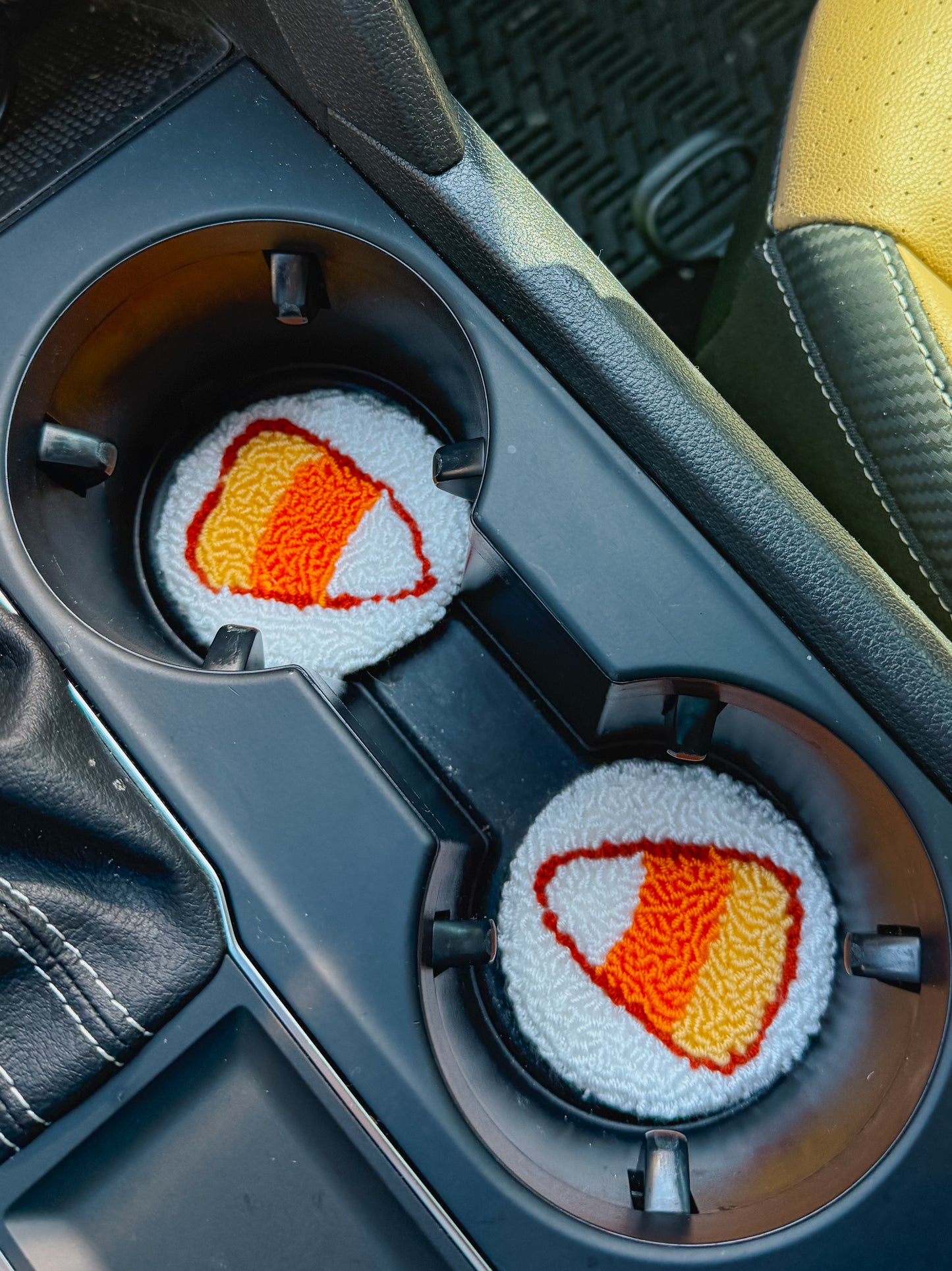 halloween car coasters