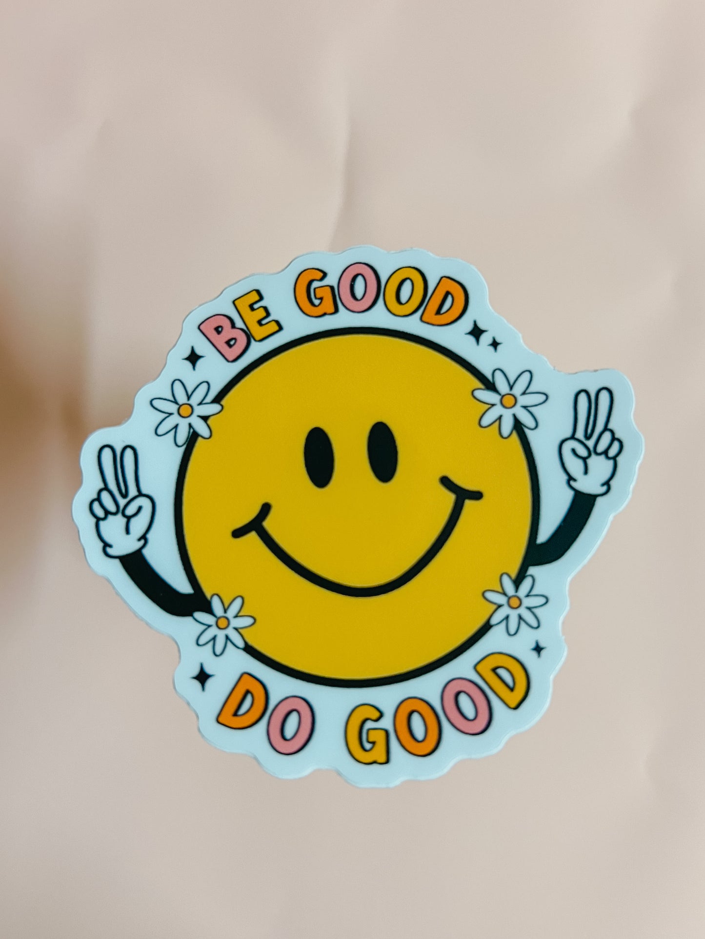 be good, do good sticker