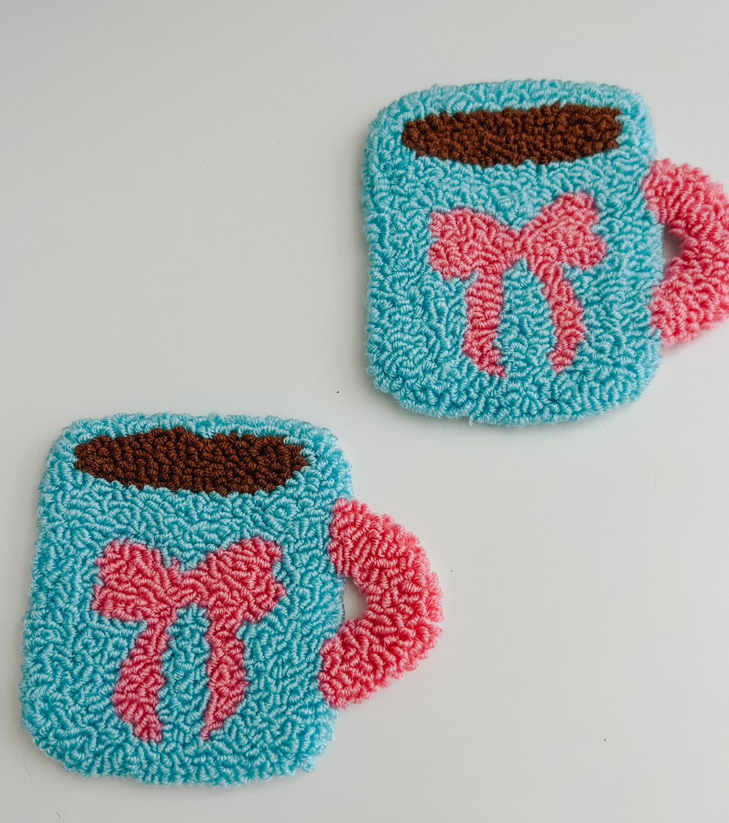 book club mug rugs