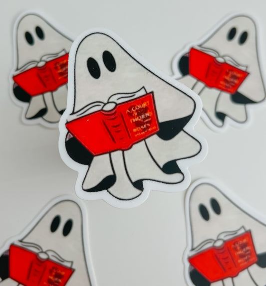 a court of roses and thorns ghost sticker
