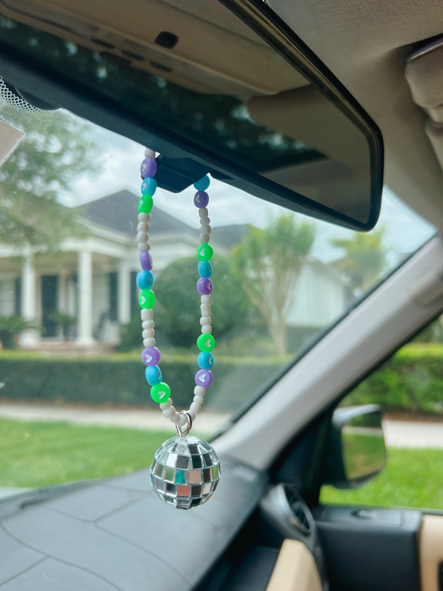 disco ball car hangings