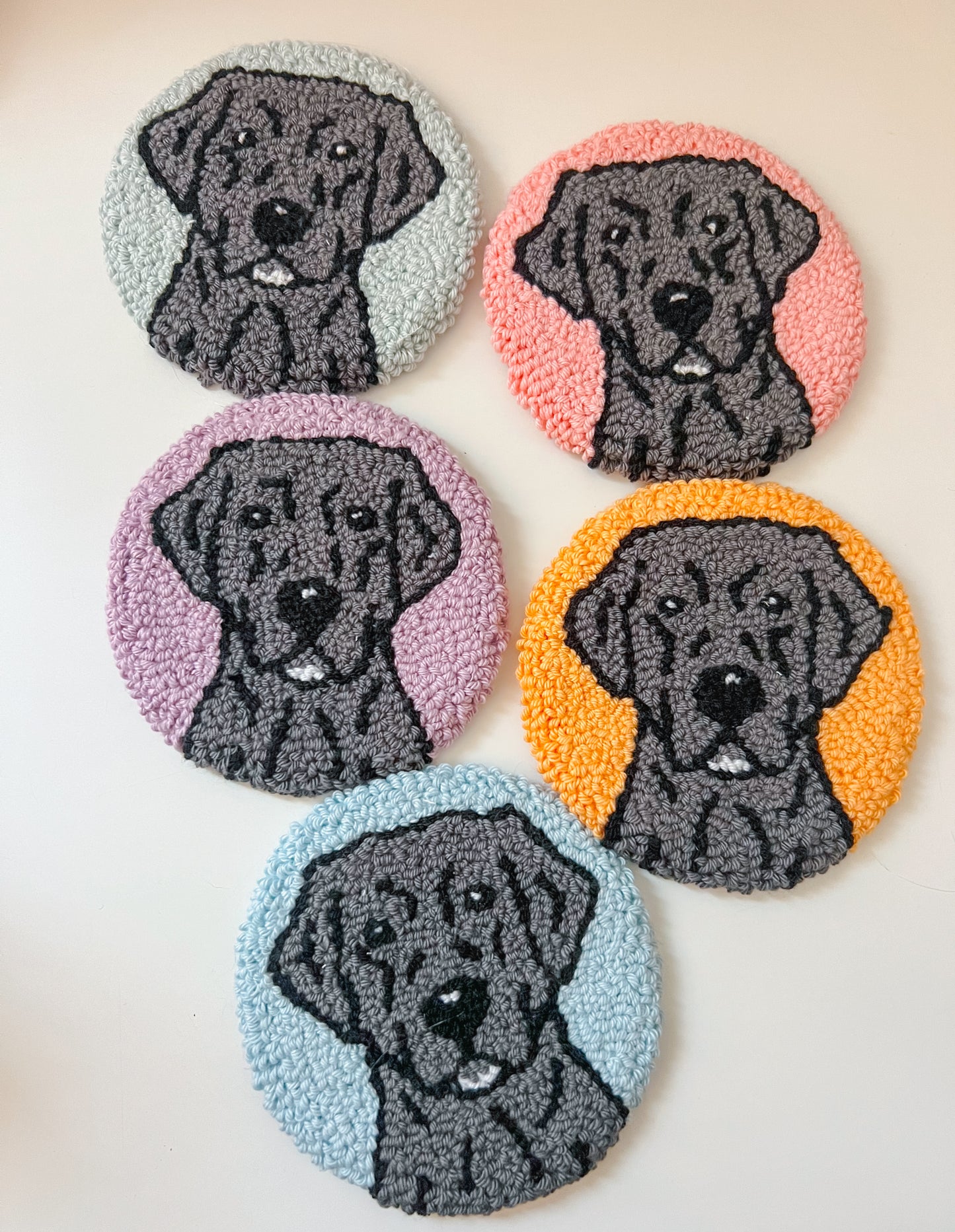 doggie mug rugs