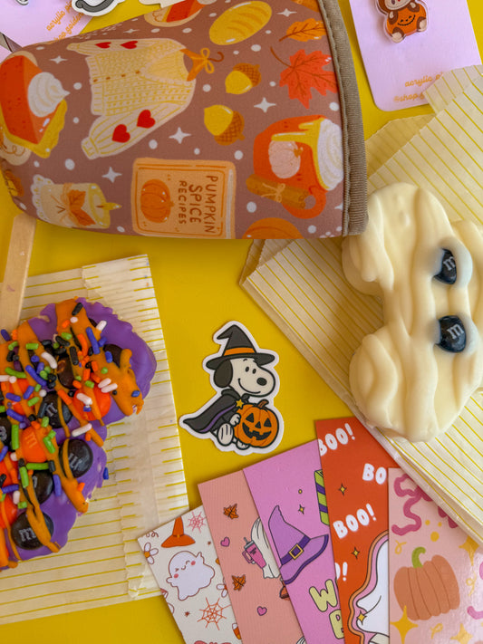 snoopy witch sticker