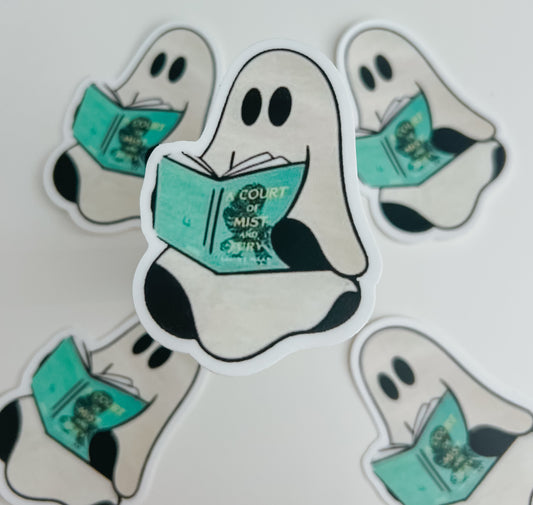 a court of mist and fury ghost sticker