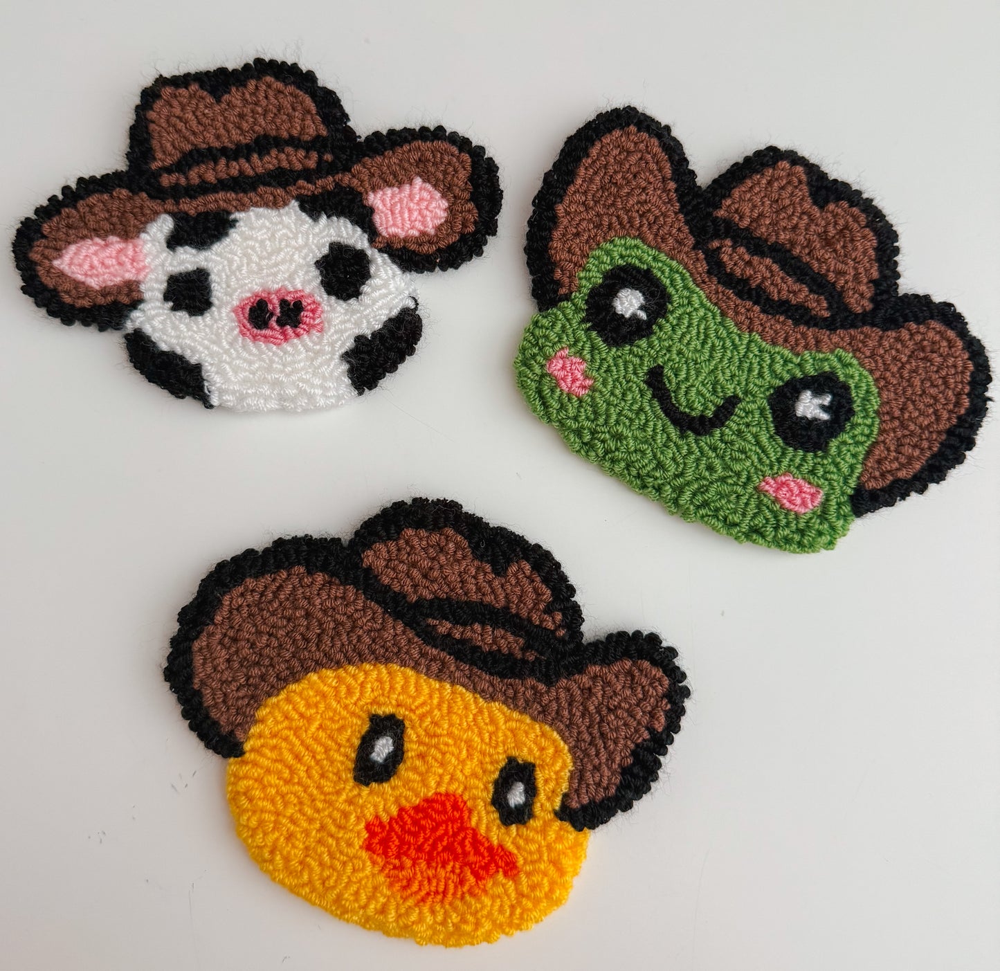 cowboy mug rugs