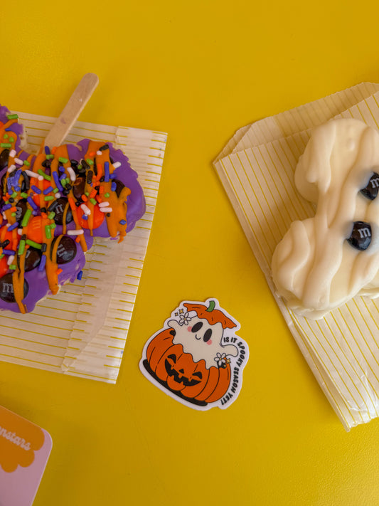 is it spooky season yet sticker