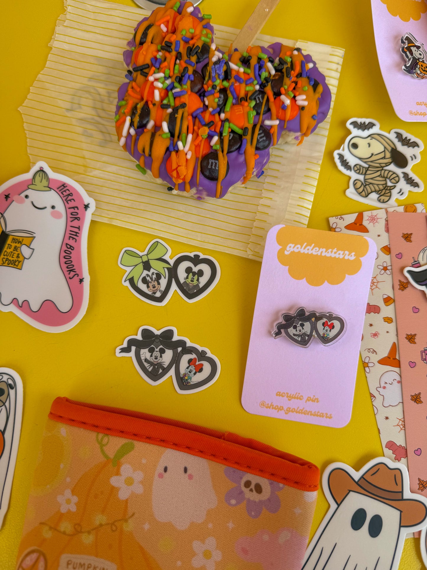 frankenstein locket sticker