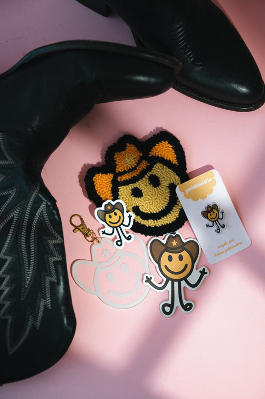 hank the cowboy mug rug