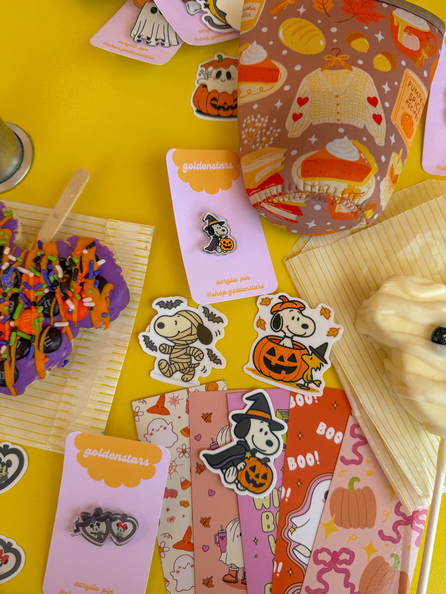snoopy witch sticker