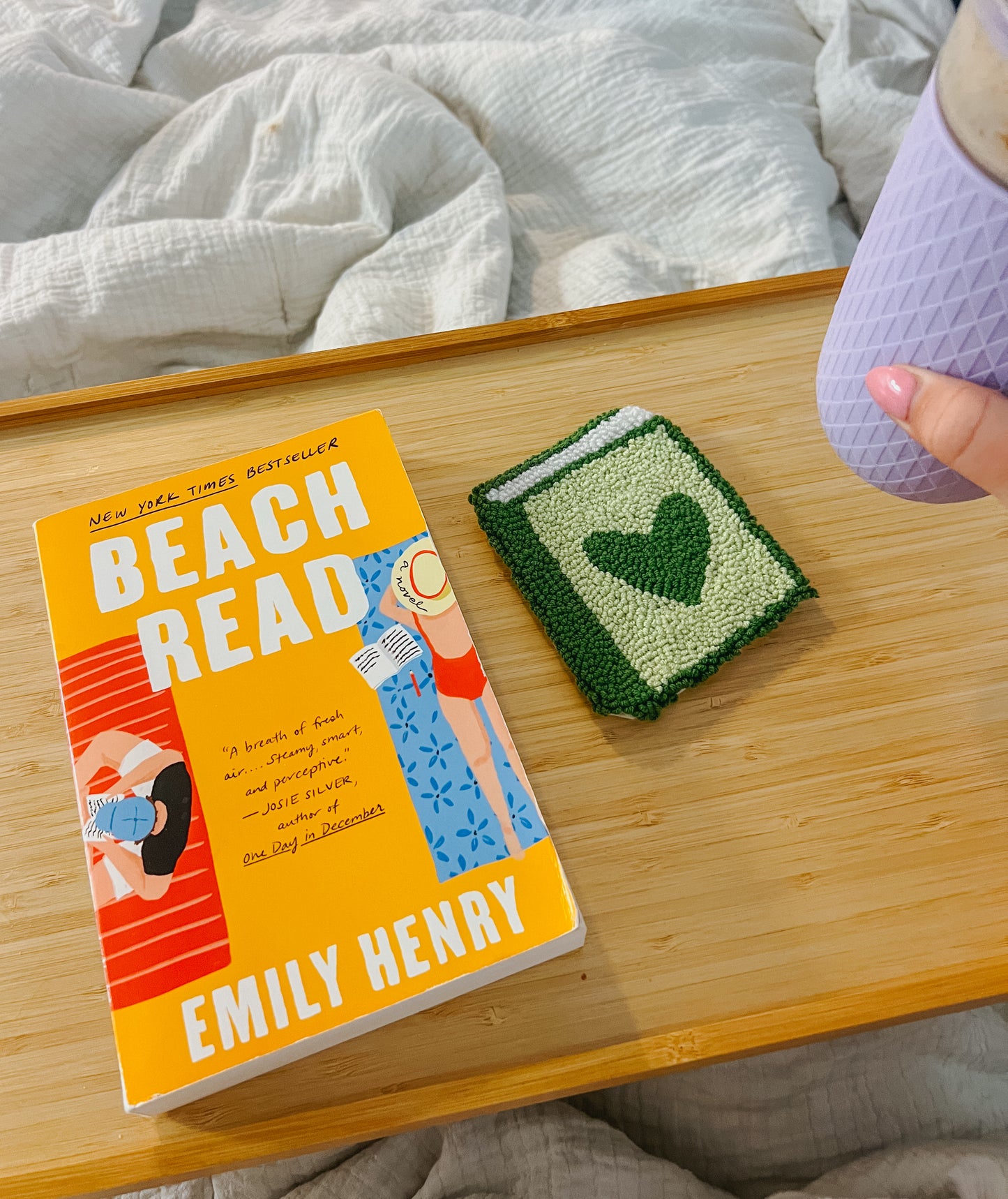 book club mug rugs