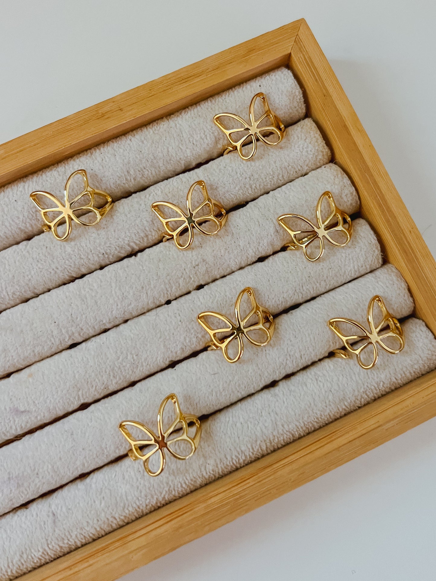 large butterfly ring