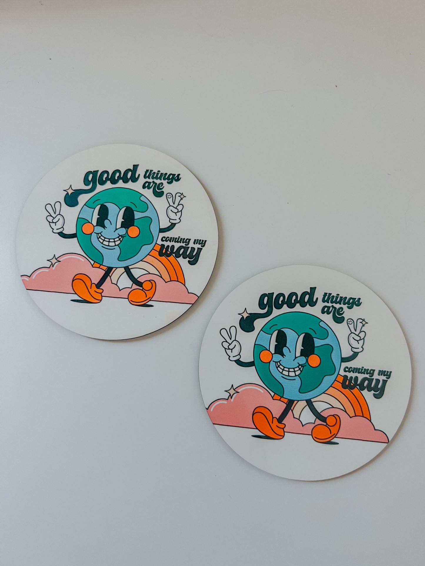 wooden coasters