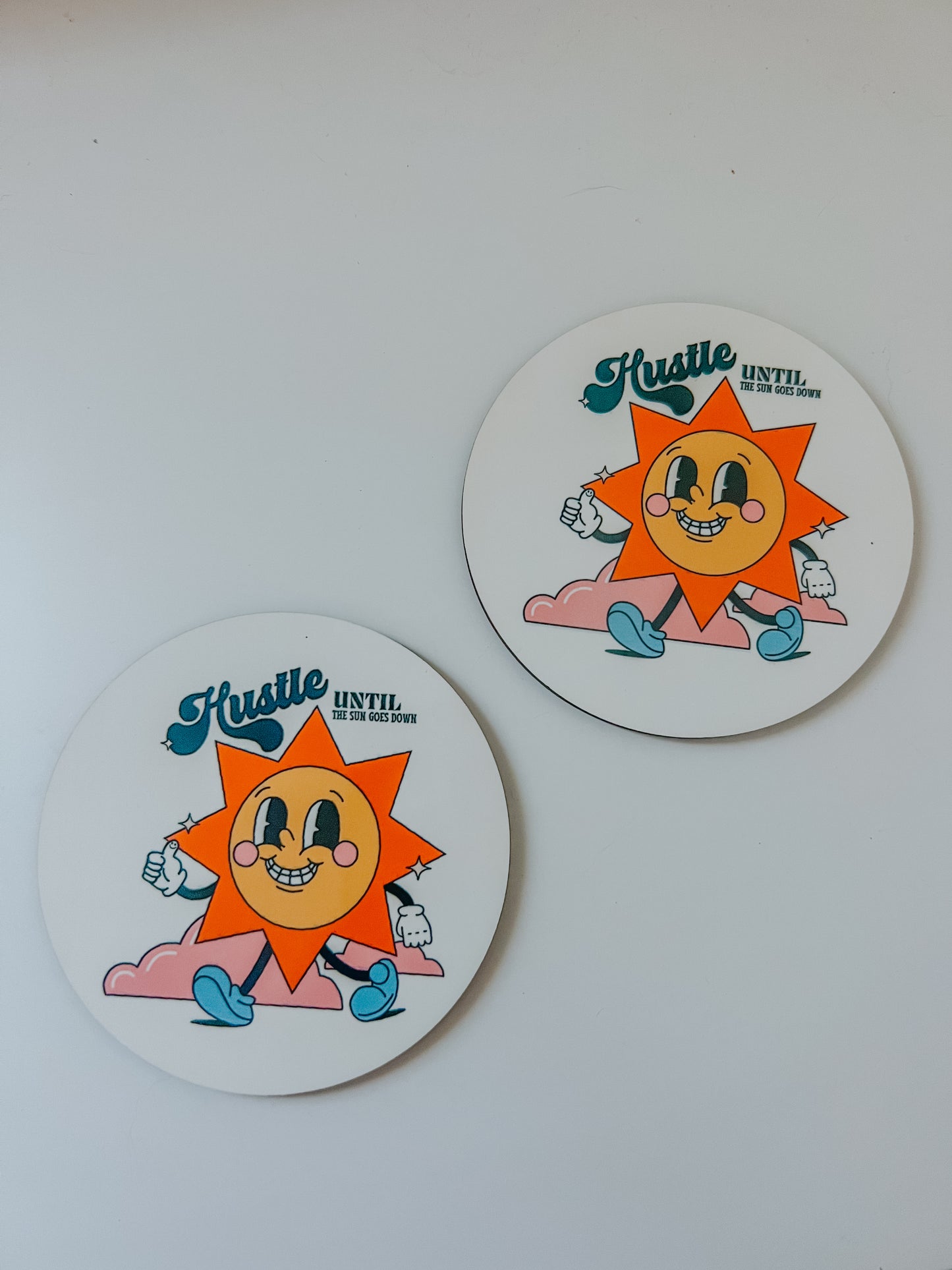 wooden coasters
