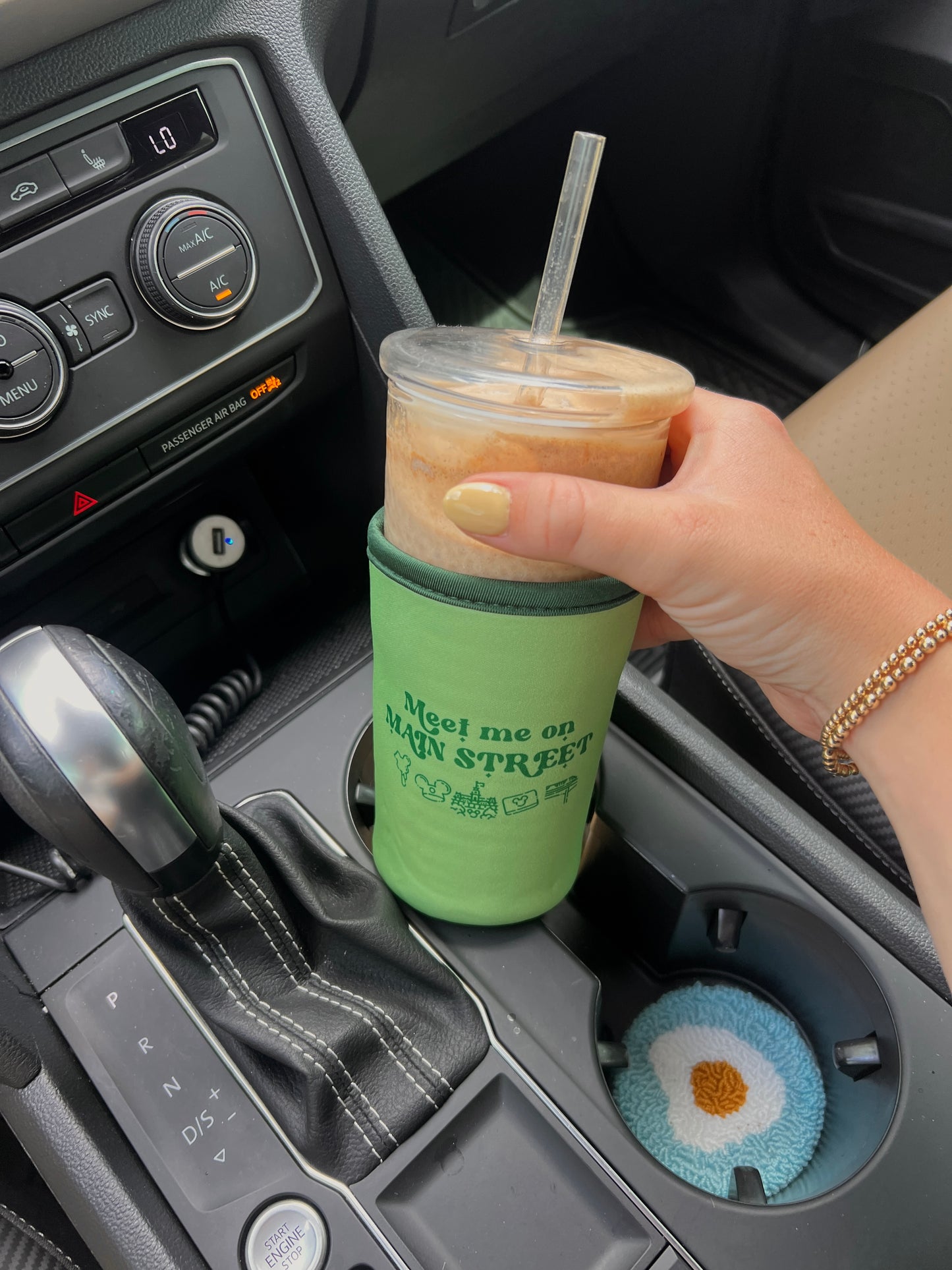 meet me on main street cup cover