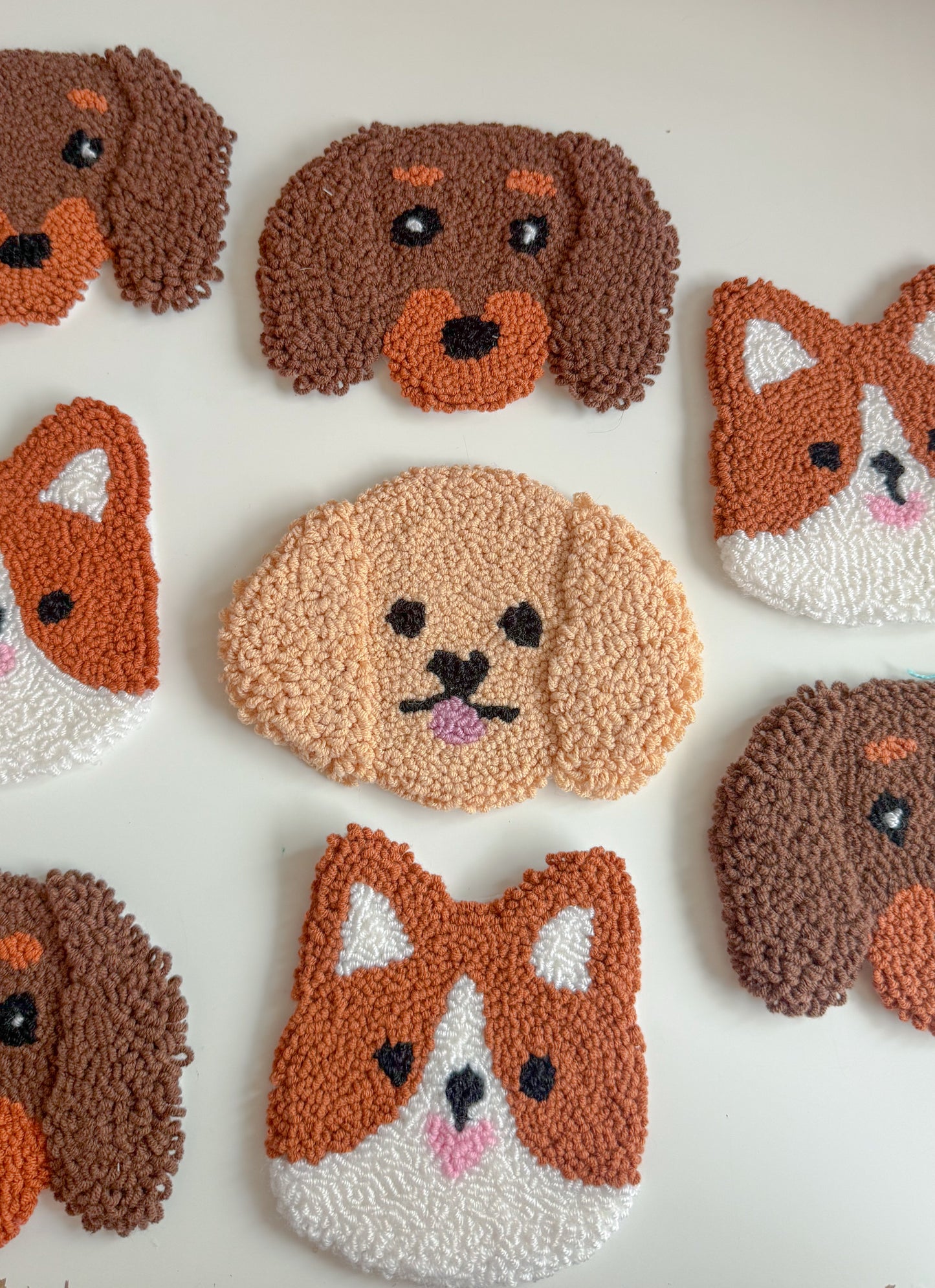 pup mug rugs