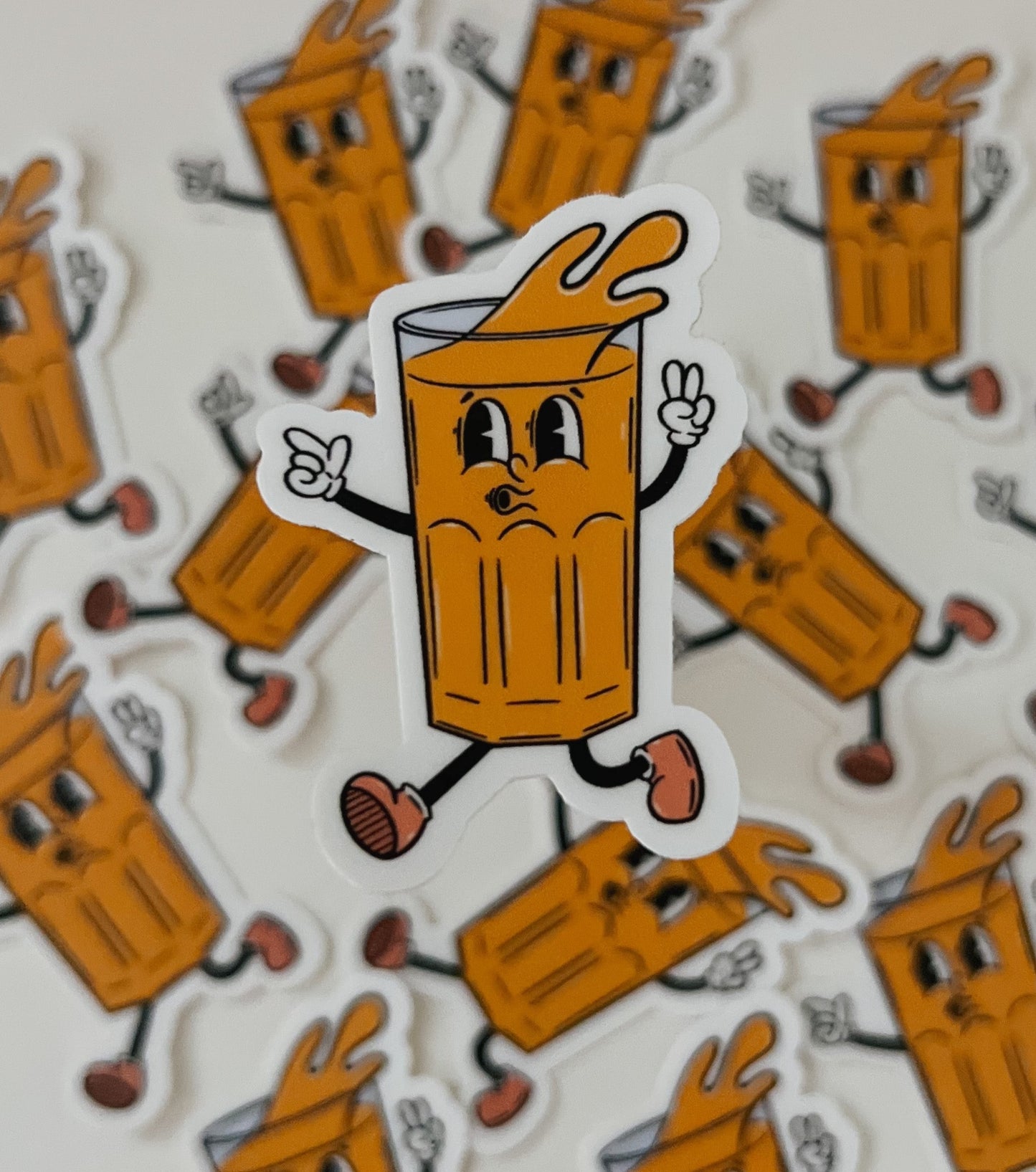 coffee on the run sticker