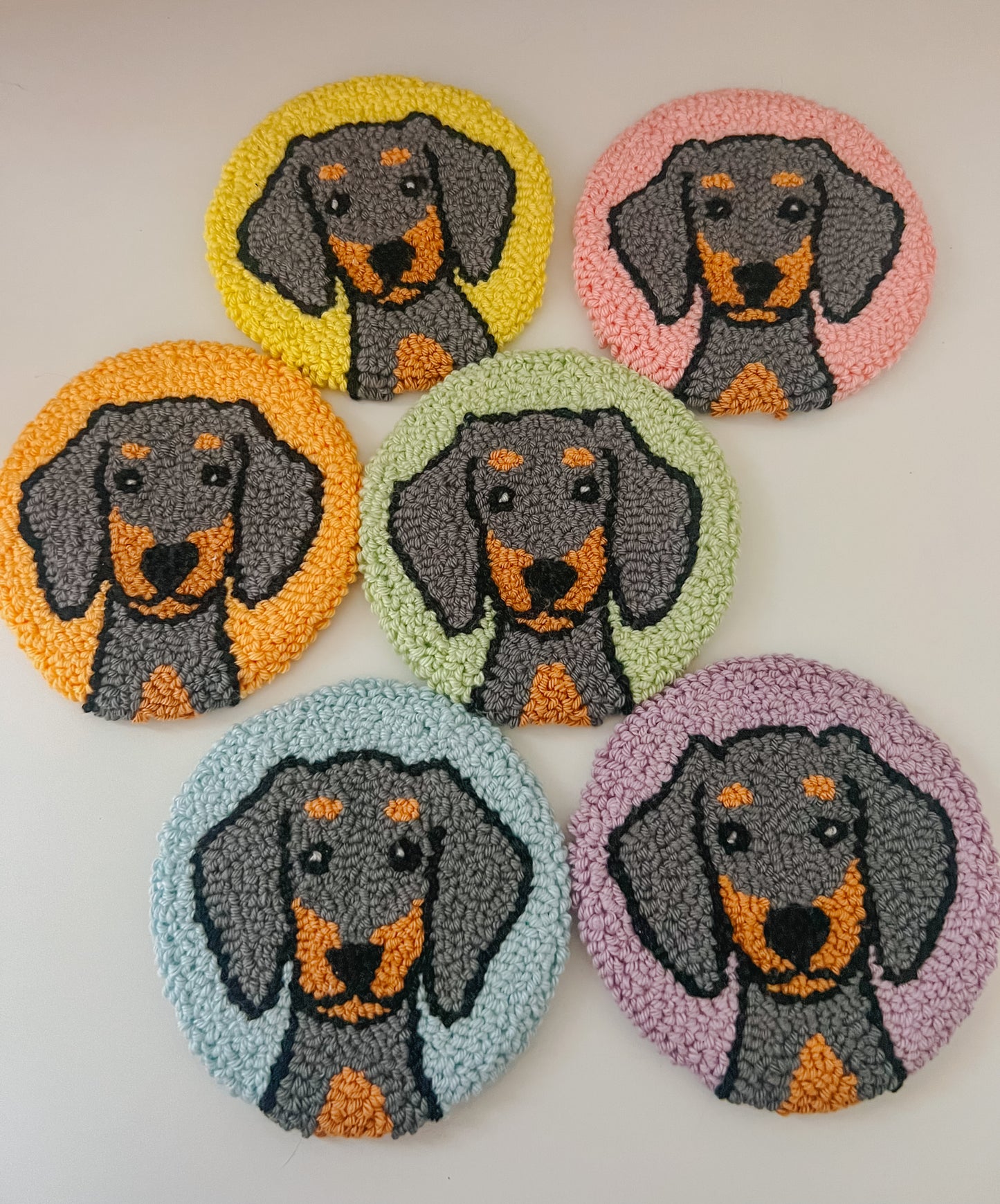 doggie mug rugs