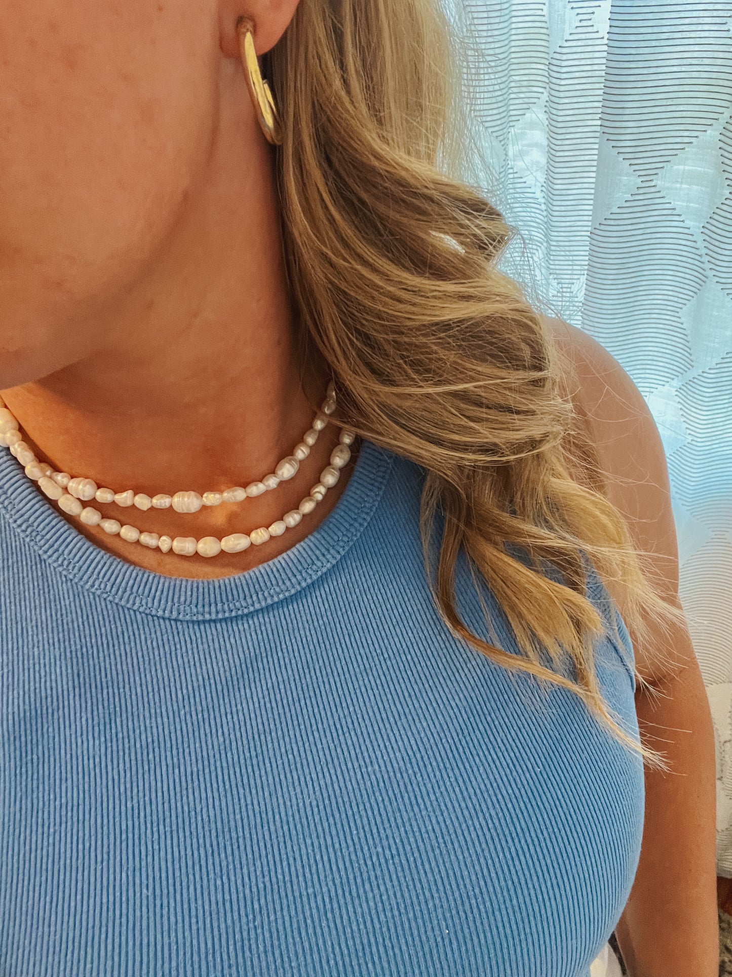 pearly whites necklace