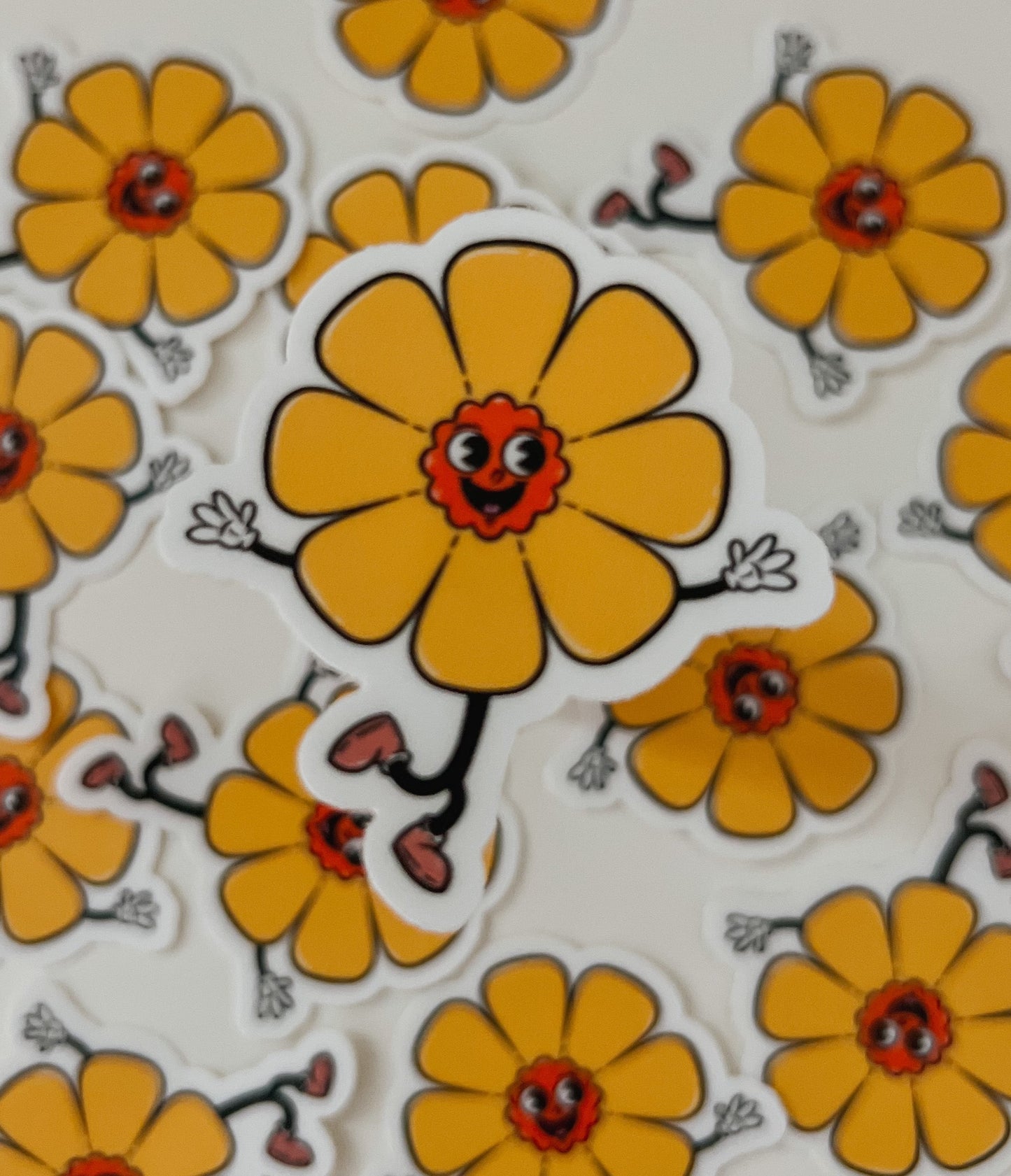 flower girl sticker