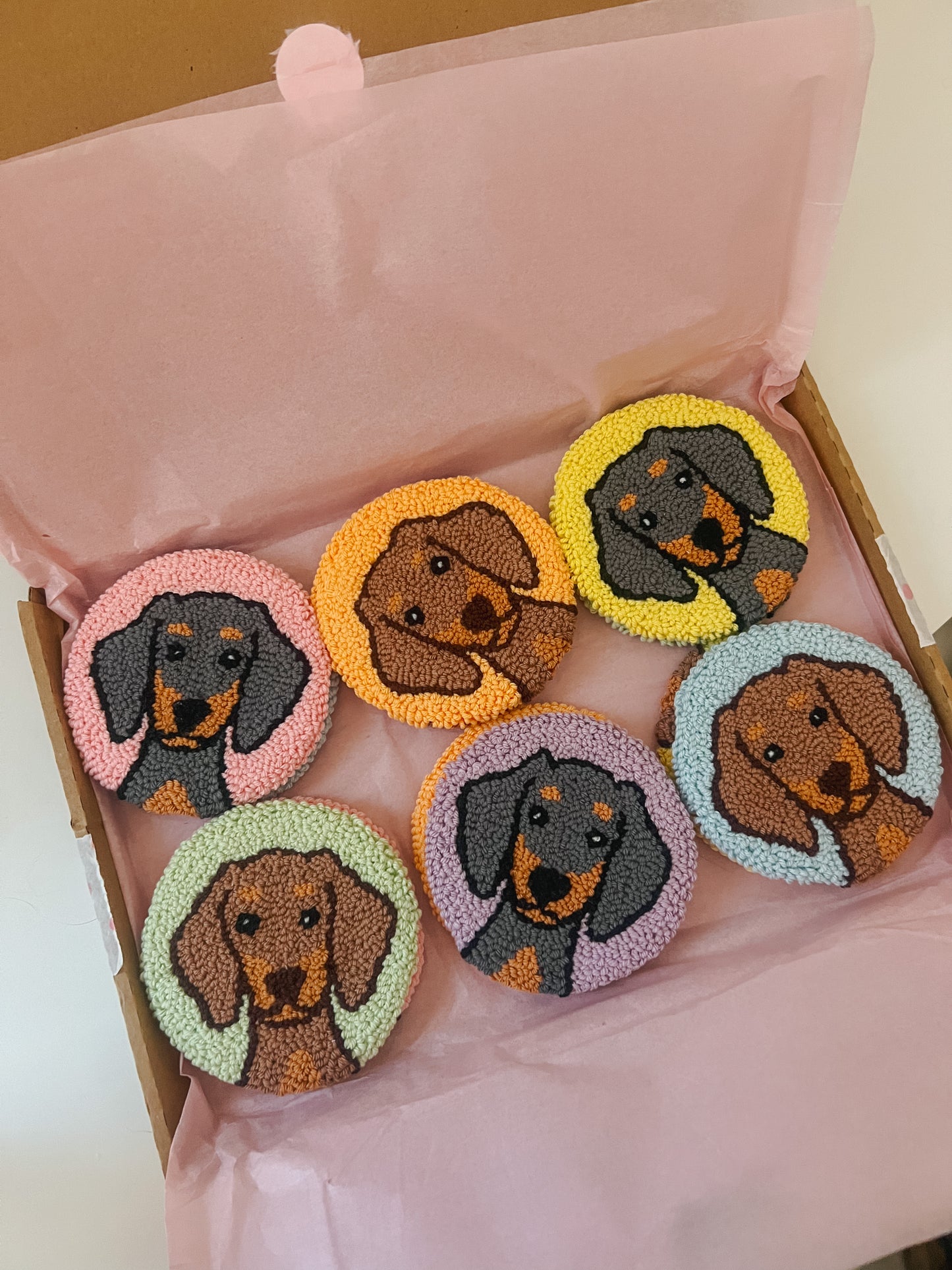 doggie mug rugs