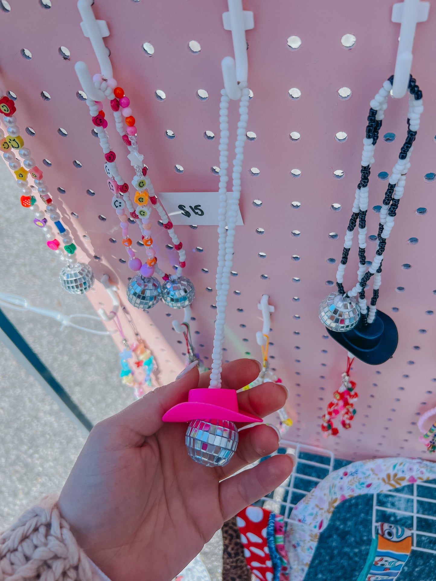 disco cowboy car hanging