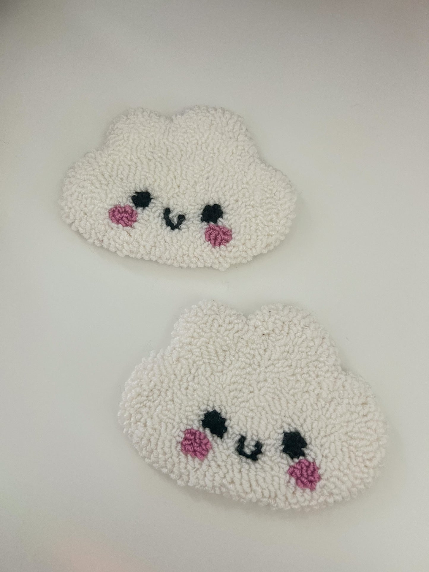 friends with faces mug rugs