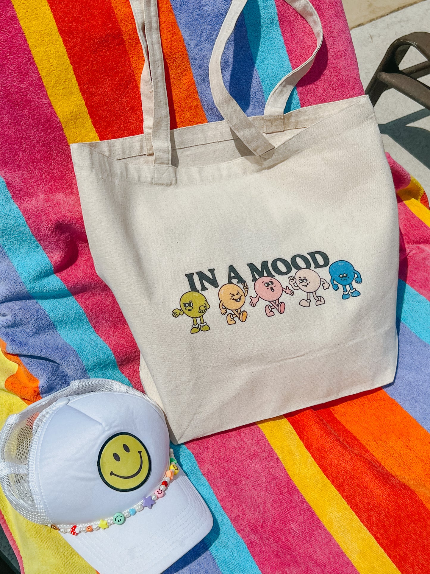 in a mood tote bag