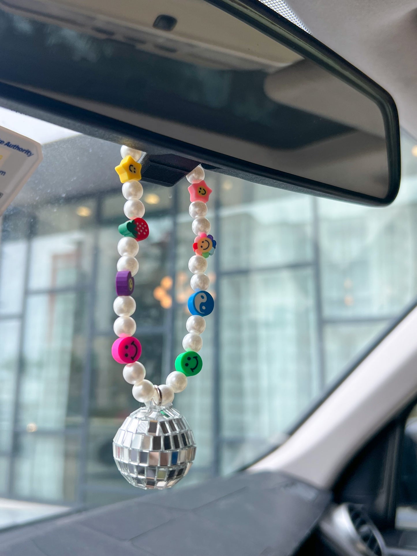 disco ball car hangings