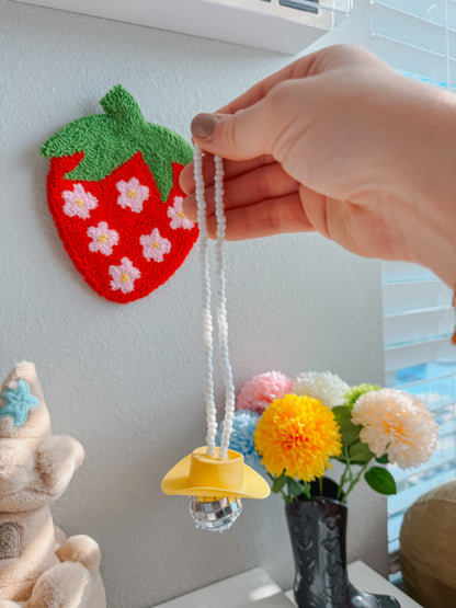 disco cowboy car hanging