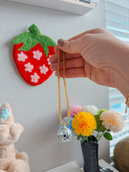 disco ball car hangings