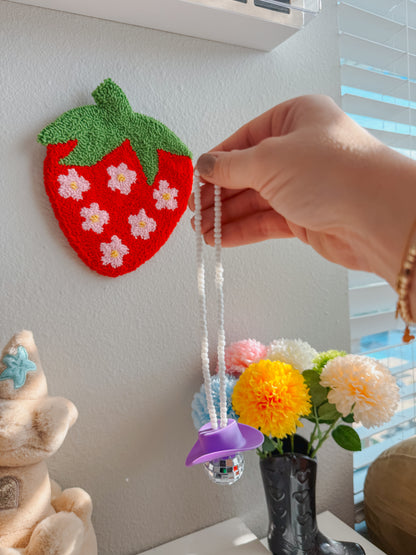 disco cowboy car hanging