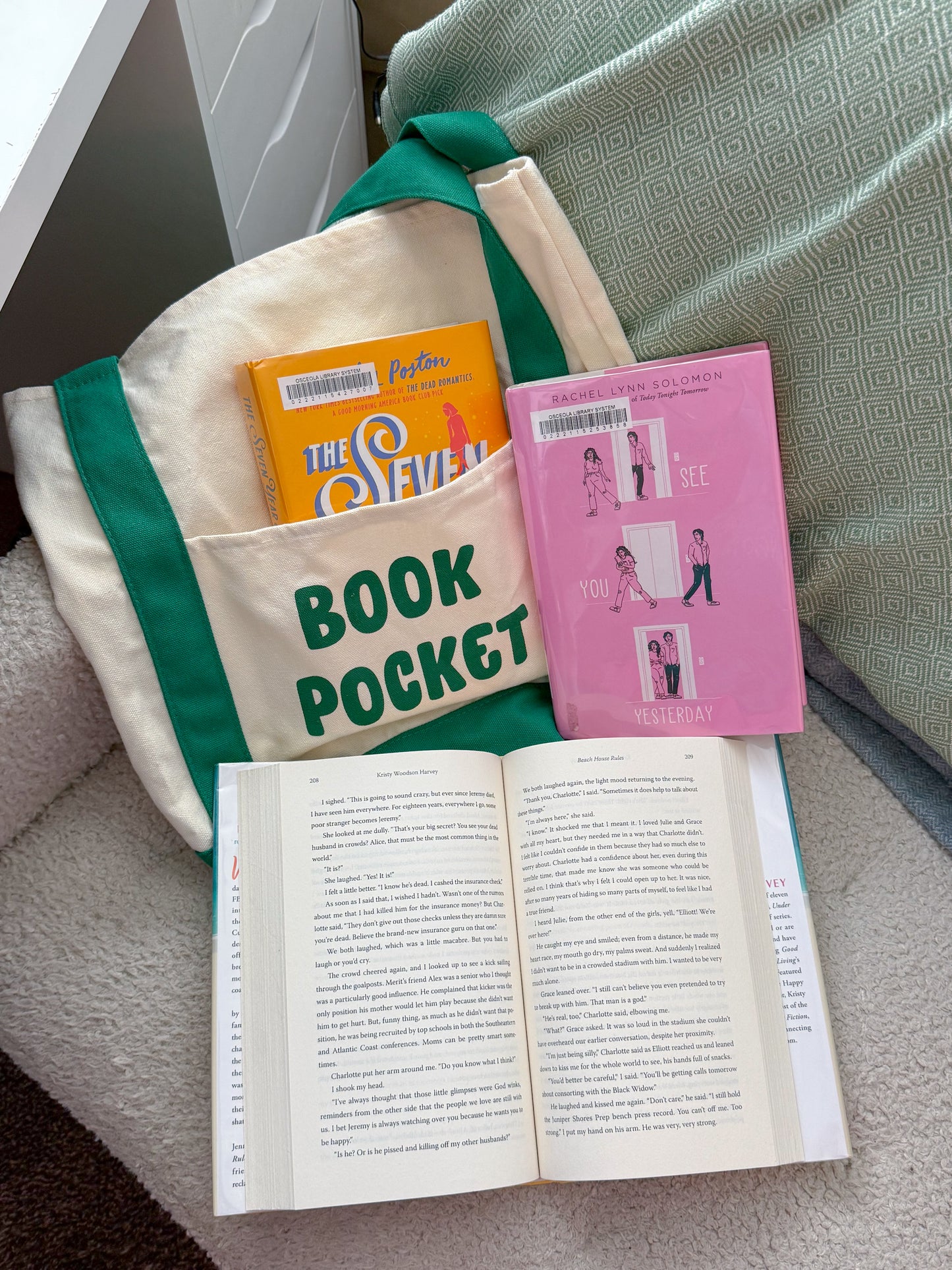 Book Pocket Tote