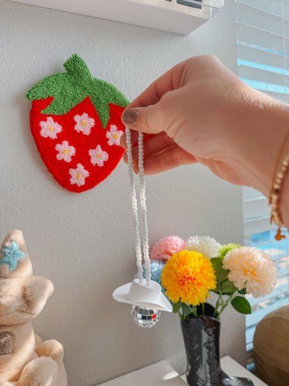 disco cowboy car hanging