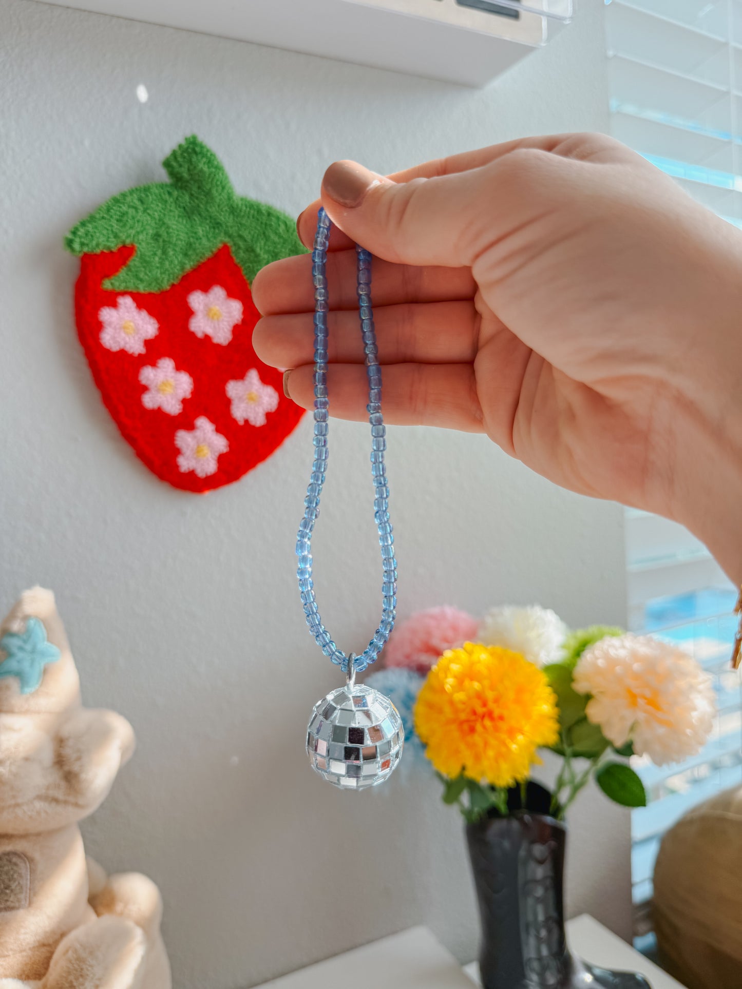 disco ball car hangings