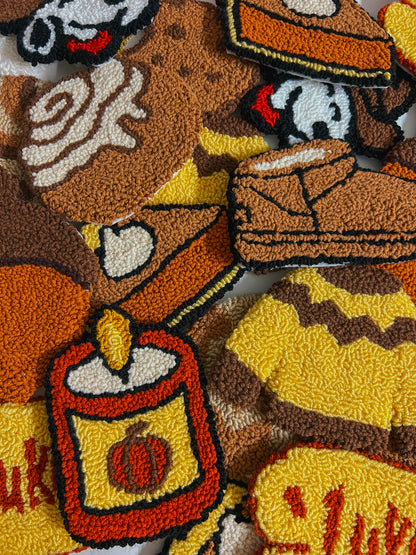 fall mug rugs