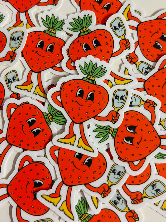 strawberry sally sticker