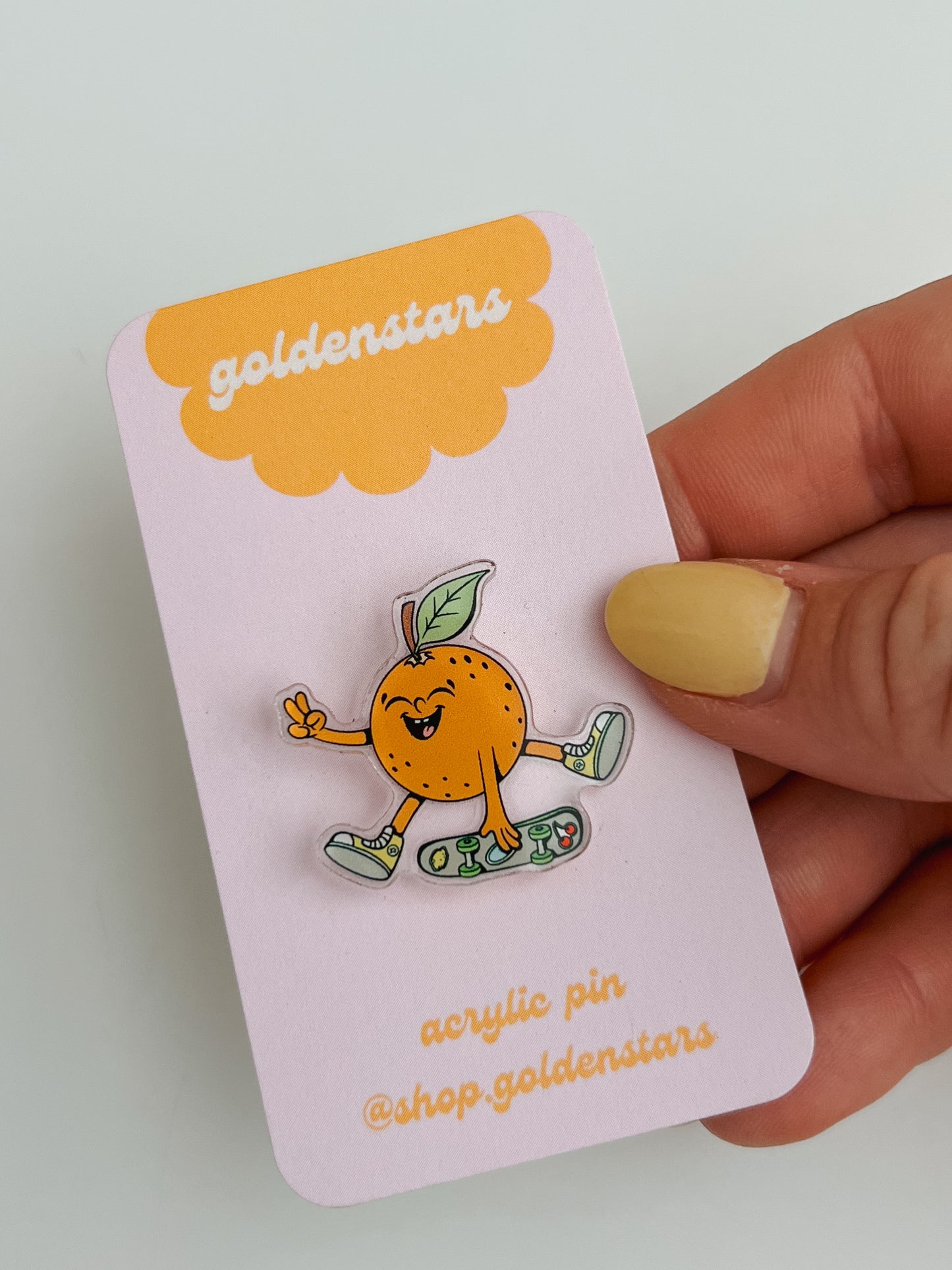 acrylic pins
