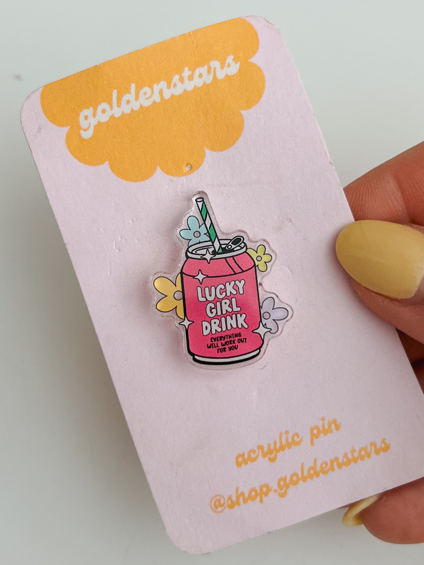 acrylic pins