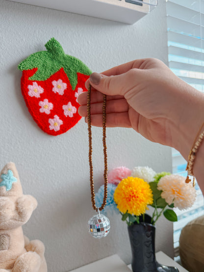 disco ball car hangings