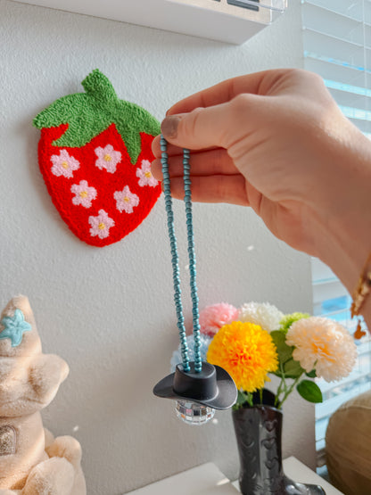 disco cowboy car hanging